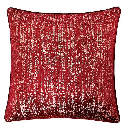 Belle Red 20" X 20" Pillow, Red