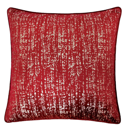 Belle Red 20" X 20" Pillow, Red FOA East