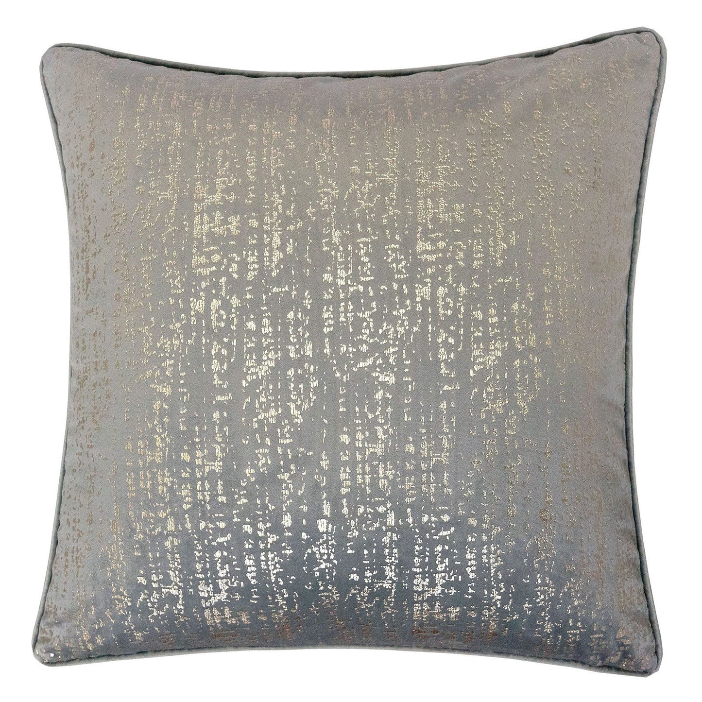 Belle Silver 20" X 20" Pillow, Silver FOA East