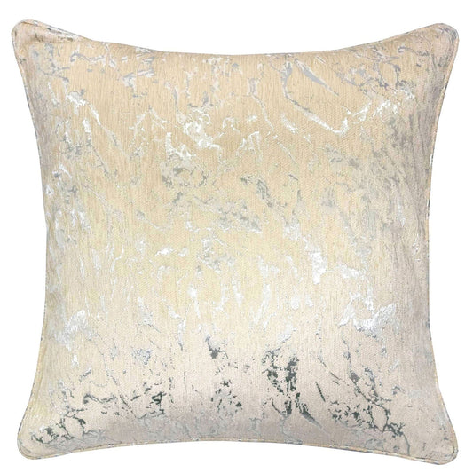 Bria Light Beige 20" X 20" Pillow, Ecru FOA East