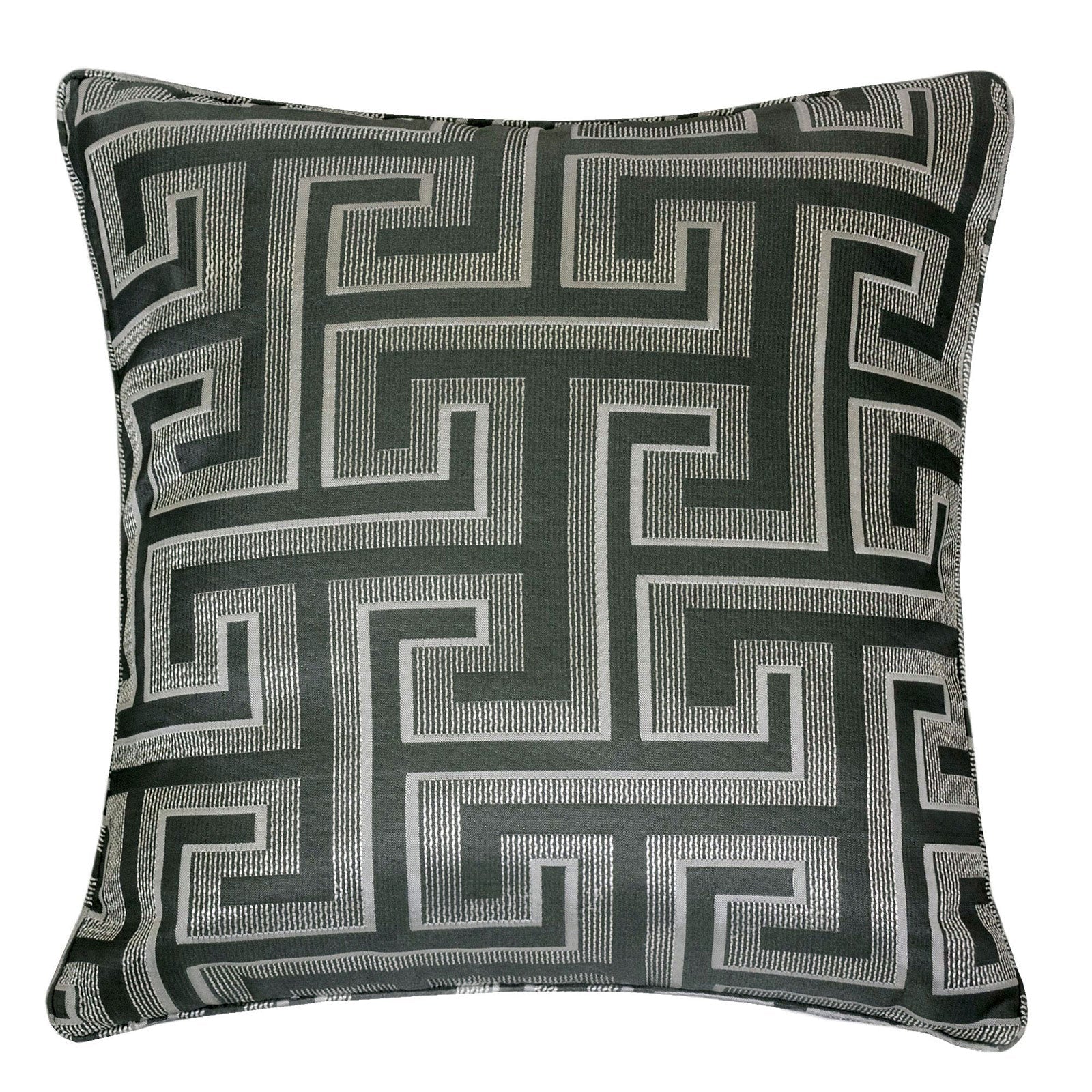 Macie Silver 20" X 20" Pillow, Silver FOA East