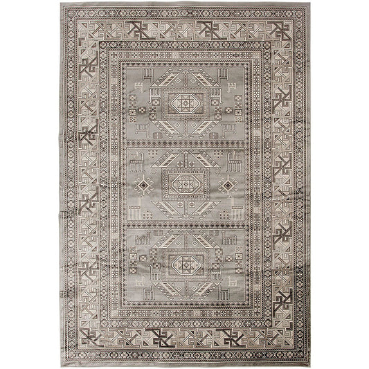 Mortsel Gray 5'3" X 7'6" Area Rug FOA East
