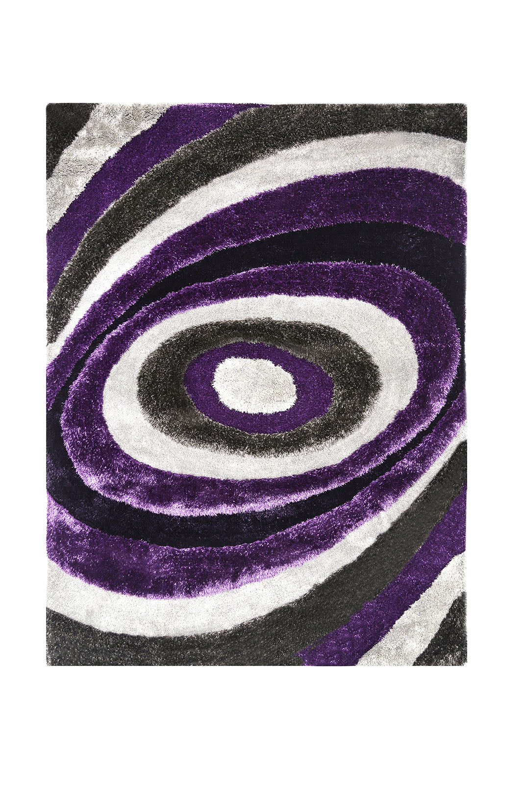 Winnipeg Gray/Purple 5' X 8' Area Rug FOA East