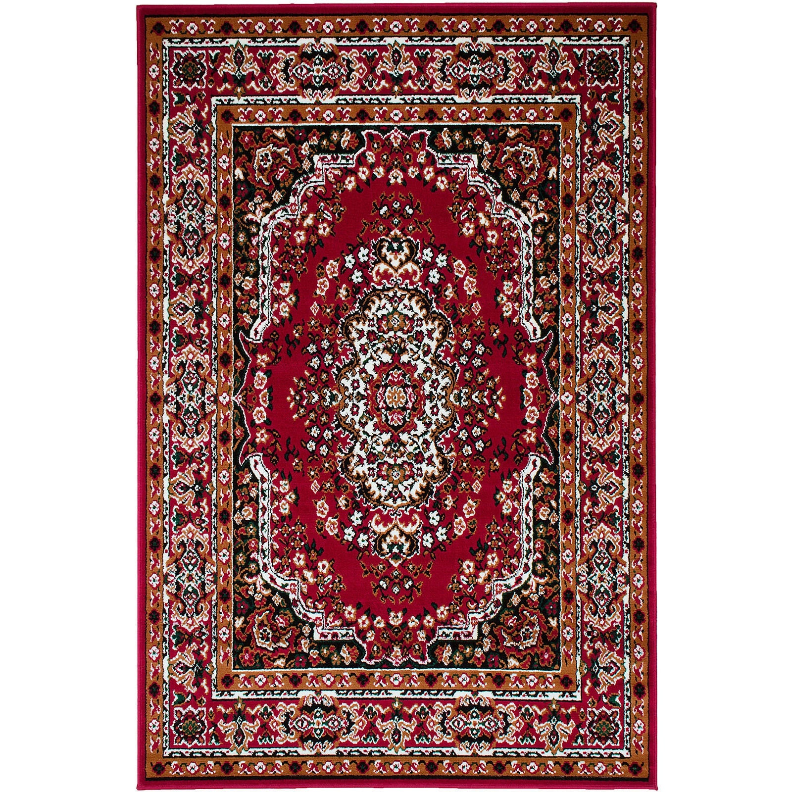 SHINTA Red 5' X 8' Area Rug FOA East