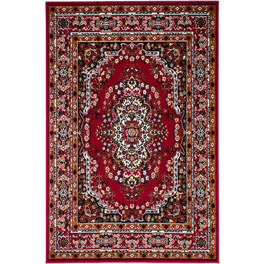 SHINTA Red 5' X 8' Area Rug FOA East