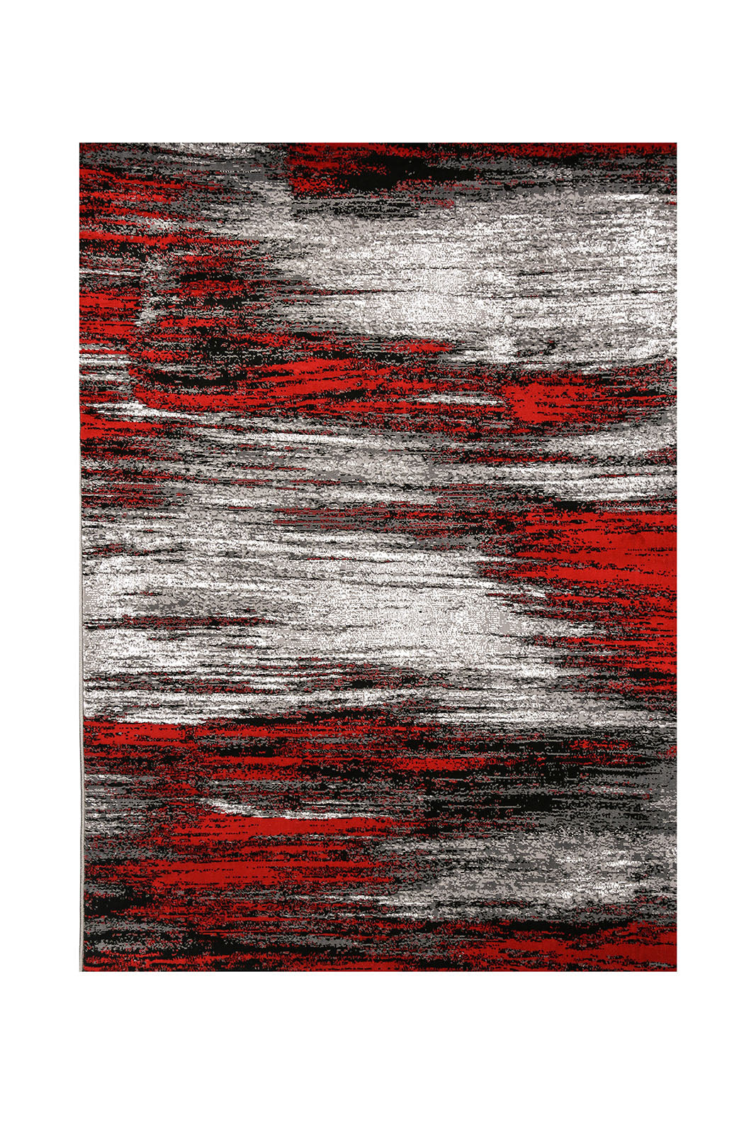 Sivas Gray/Red 8' X 10' Area Rug FOA East