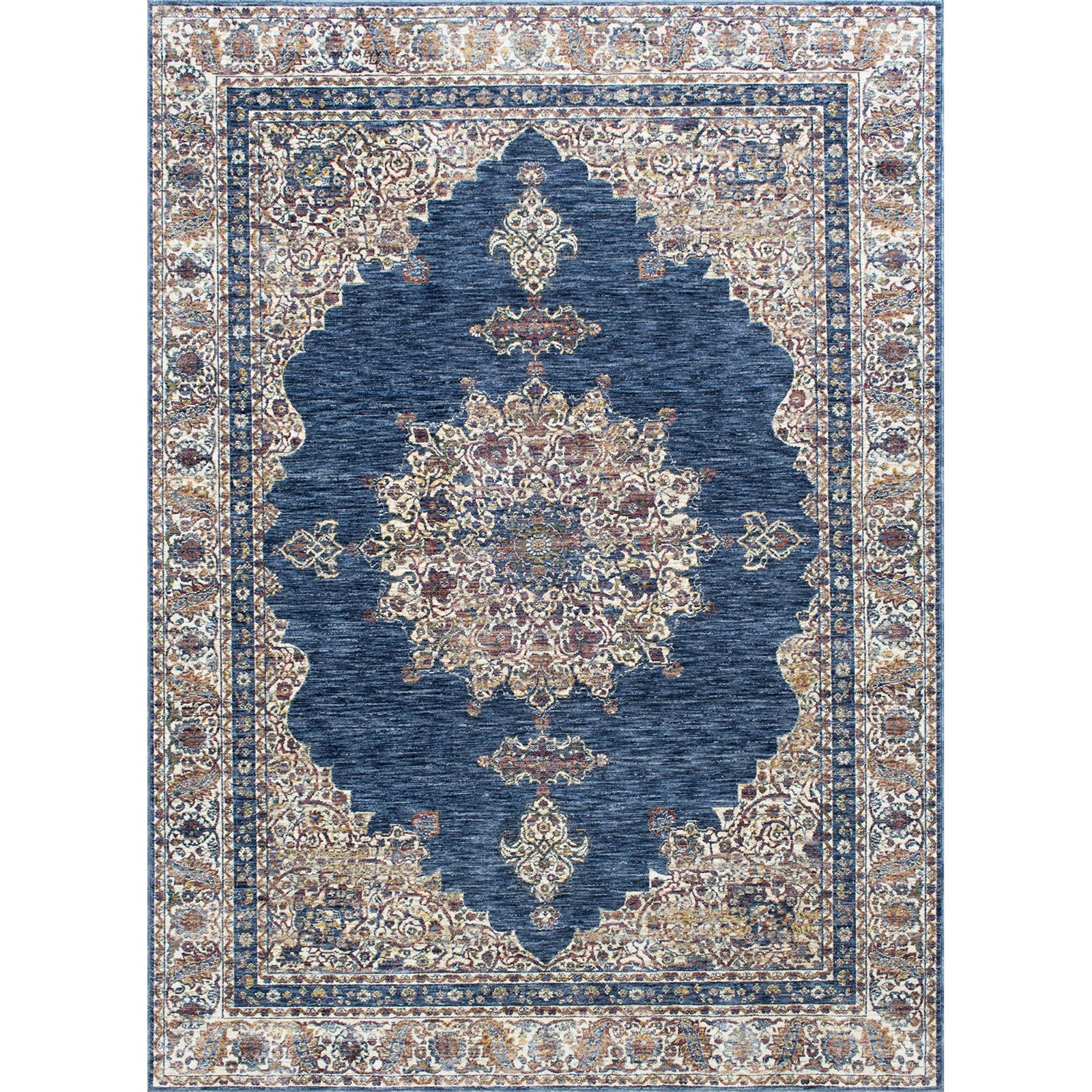 Payas Blue/Multi 5' X 7' Area Rug FOA East