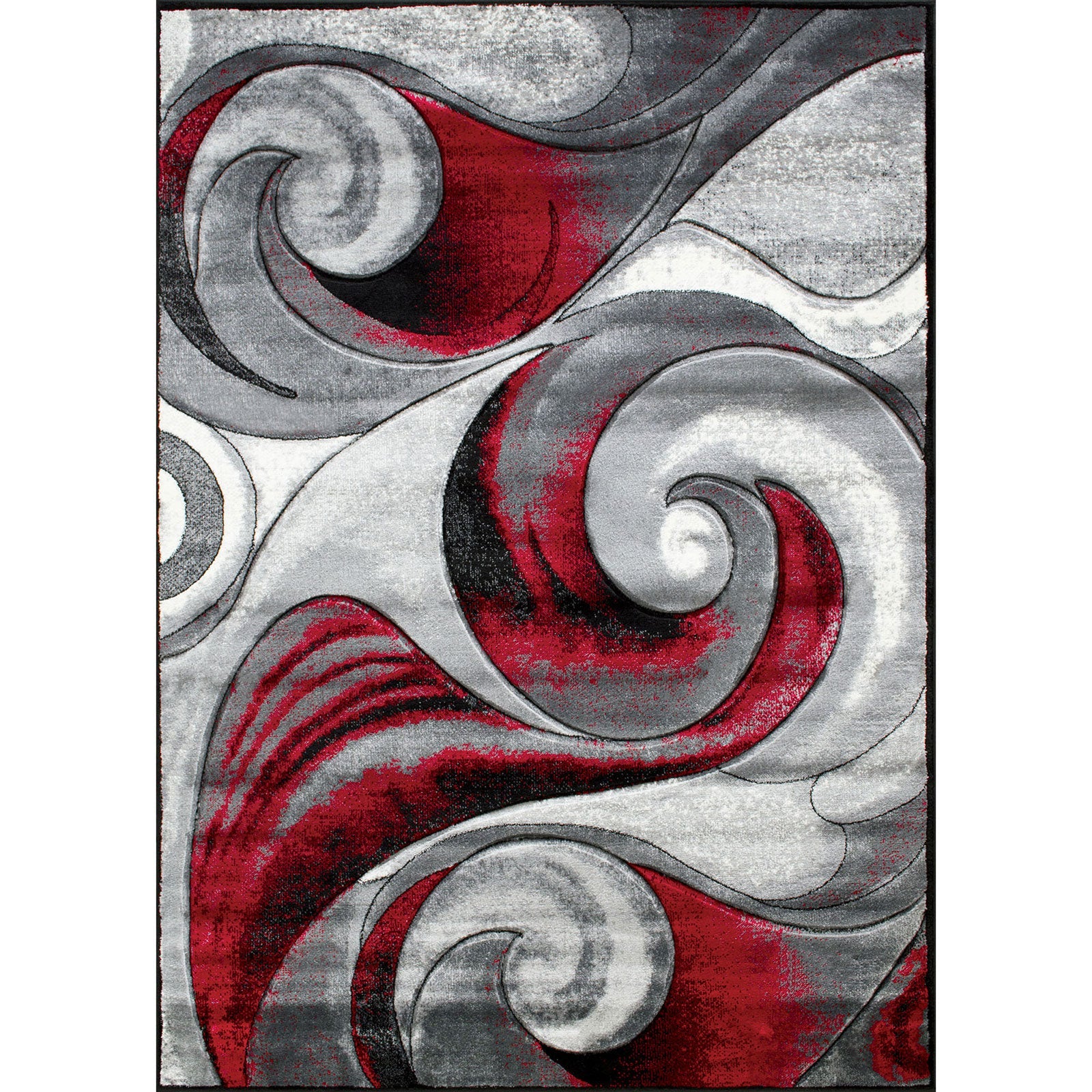 Niksar Red 5' X 7' Area Rug FOA East