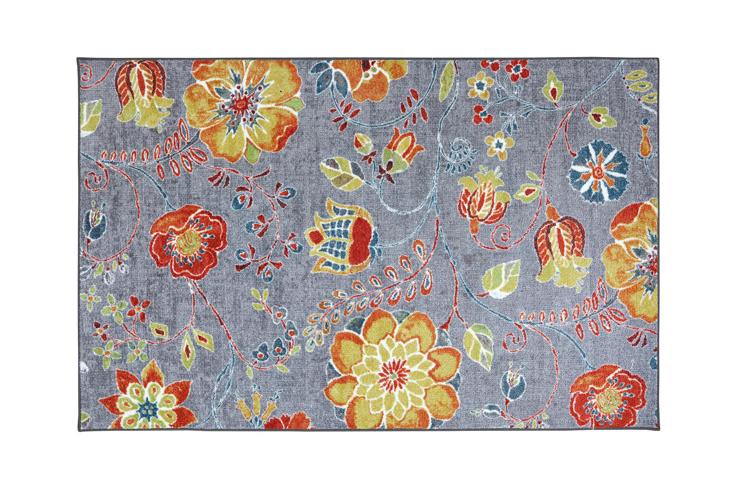 Greenville Floral Multi 5' X 8' Area Rug FOA East