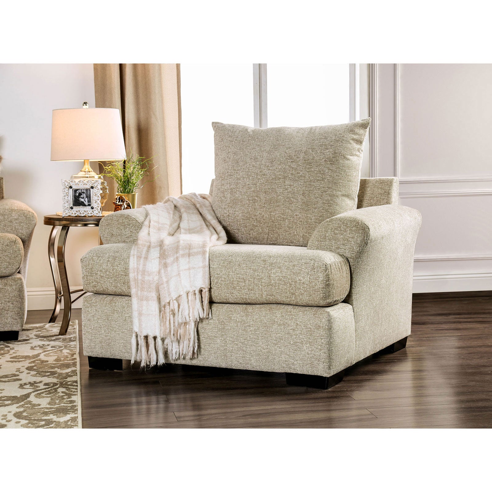 Anthea Beige Chair FOA East