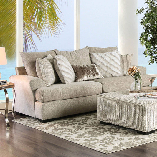 Anthea Beige Sofa FOA East