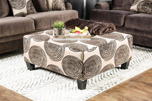 Bonaventura Brown Ottoman FOA East