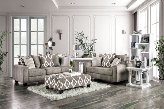 Basie Gray Sofa + Love Seat