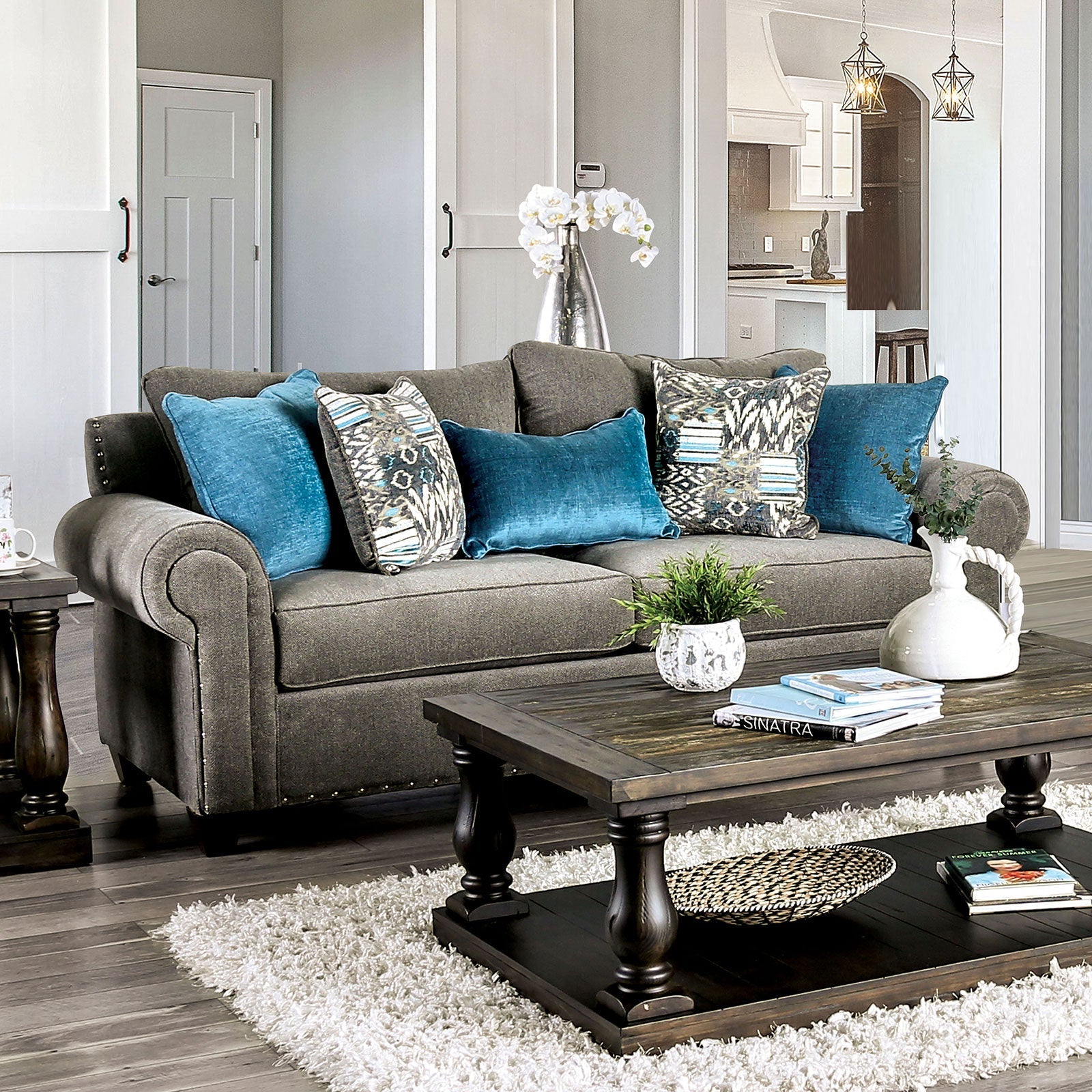 Mott Gray Sofa FOA East