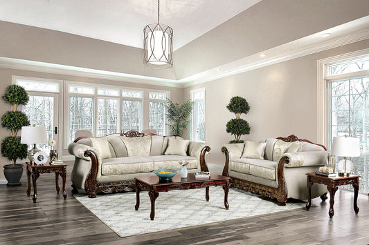 Newdale Ivory Sofa + Love Seat FOA East