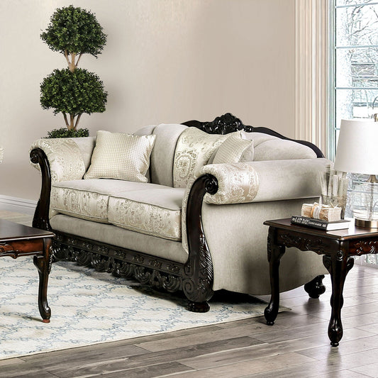 Newdale Ivory Love Seat FOA East