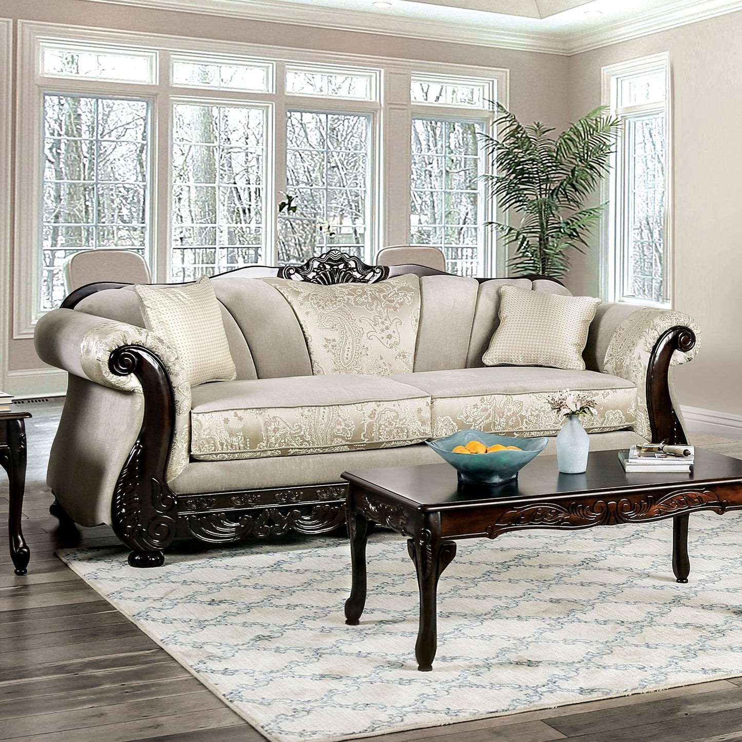 Newdale Ivory Sofa FOA East