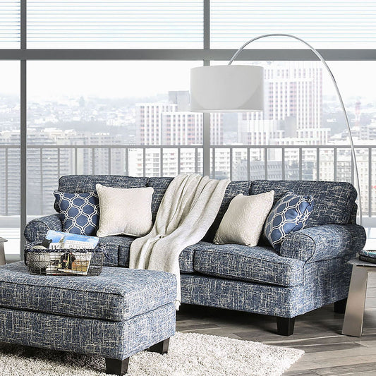 Pierpont Blue Sofa FOA East