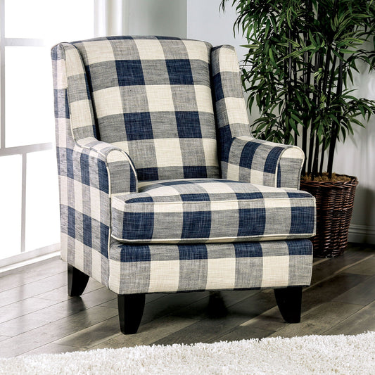 Nash Ivory Chair, Checkered FOA East