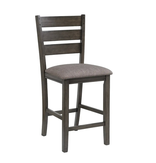 Bardstown Gray Counter Height Chair, Set of 2 Crown Mark