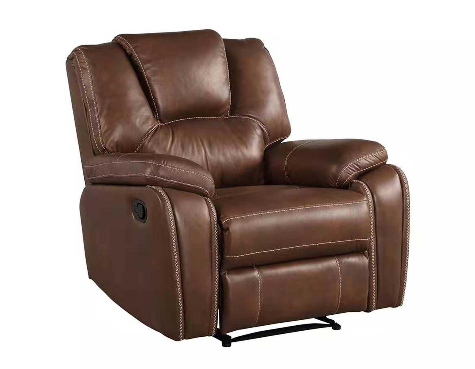 Steve Silver Katrine Manual Recliner in Chestnut Brown Steve Silver 2