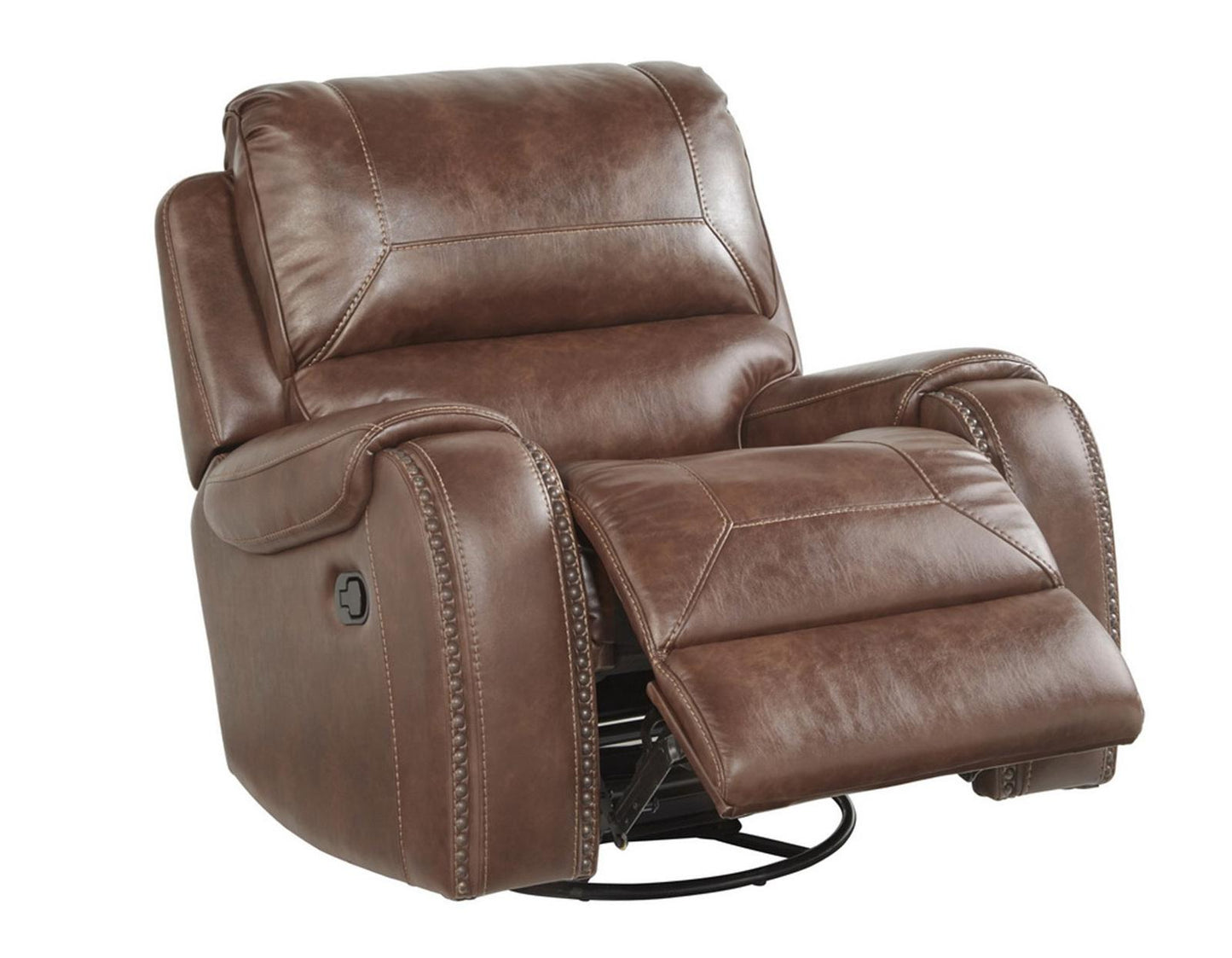 Steve Silver Keily Manual Glider Recliner in Brown Steve Silver 2