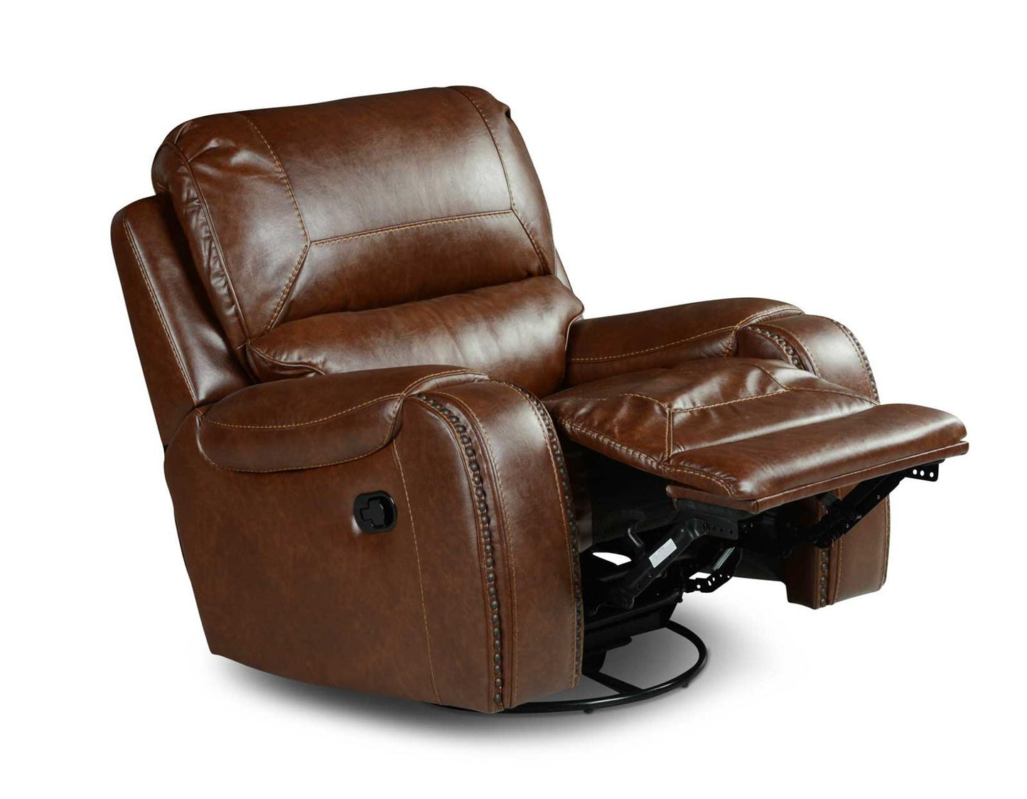 Steve Silver Keily Manual Glider Recliner in Brown Steve Silver 2