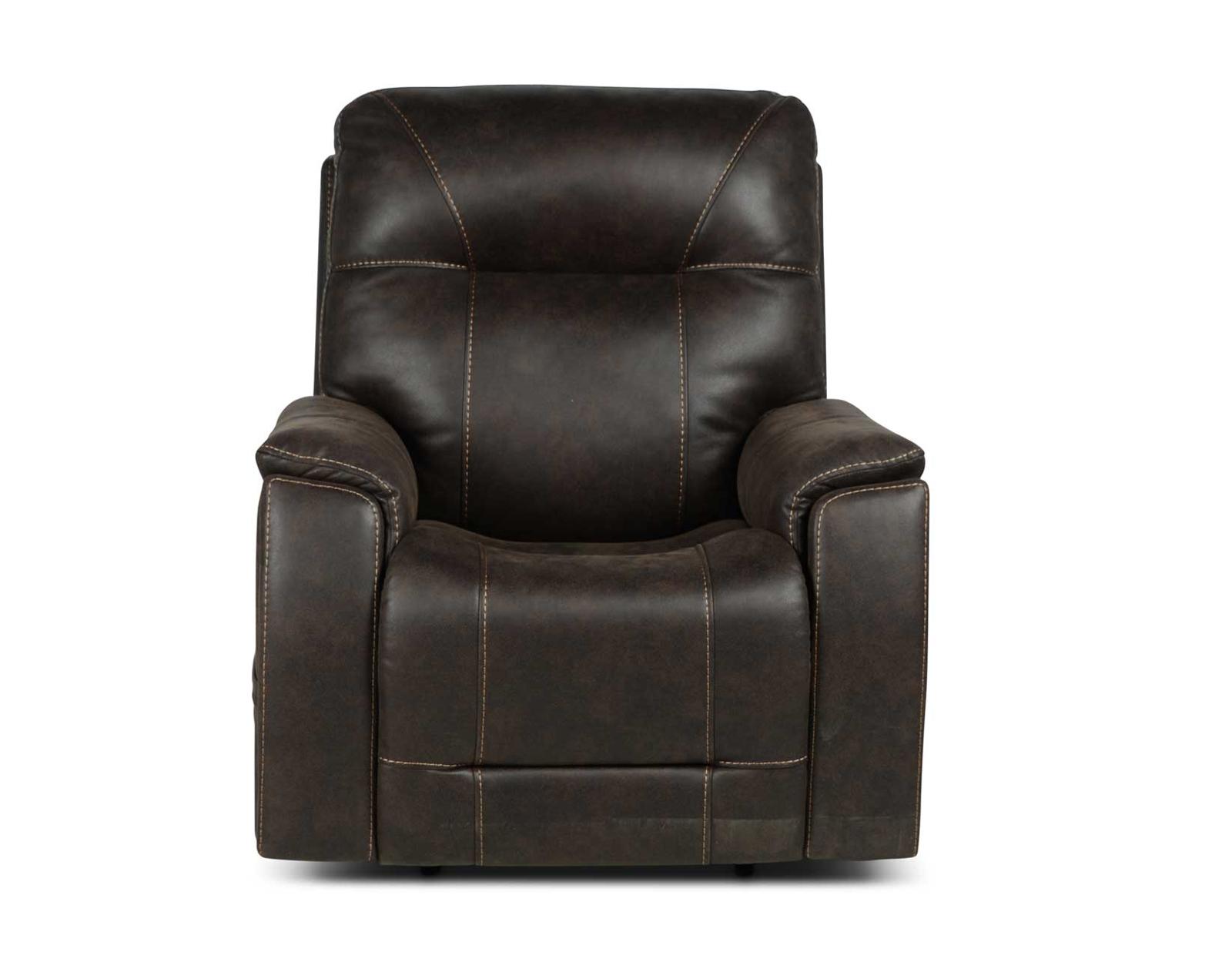 Steve Silver Lexington Triple-Power Media Recliner in Canyon Walnut Steve Silver 2