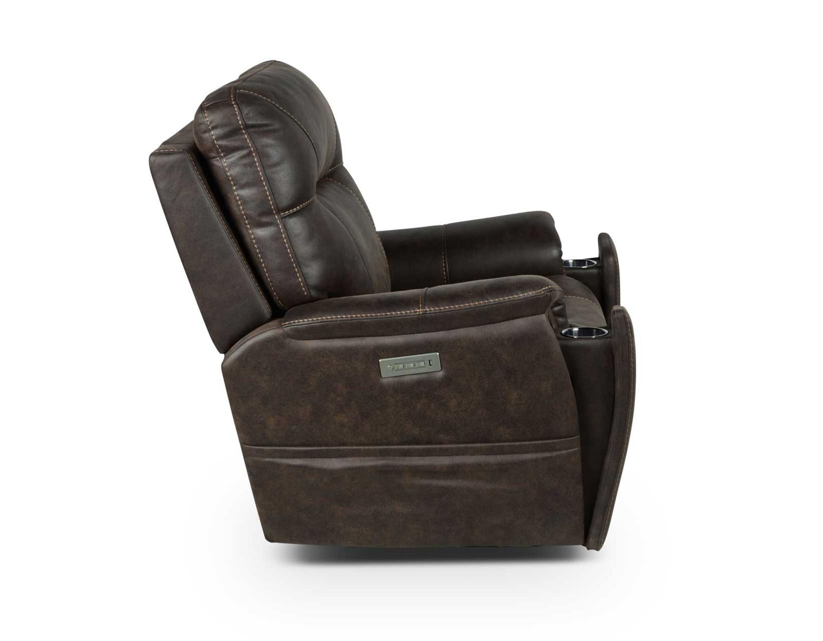 Steve Silver Lexington Triple-Power Media Recliner in Canyon Walnut Steve Silver 2