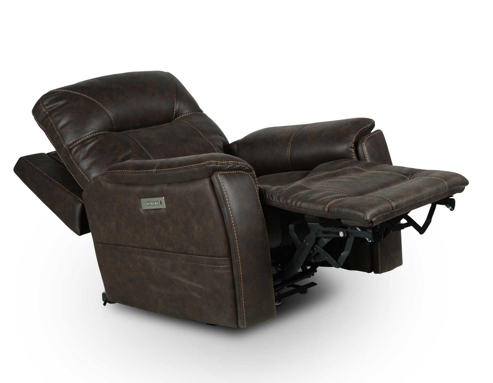 Steve Silver Lexington Triple-Power Media Recliner in Canyon Walnut Steve Silver 2