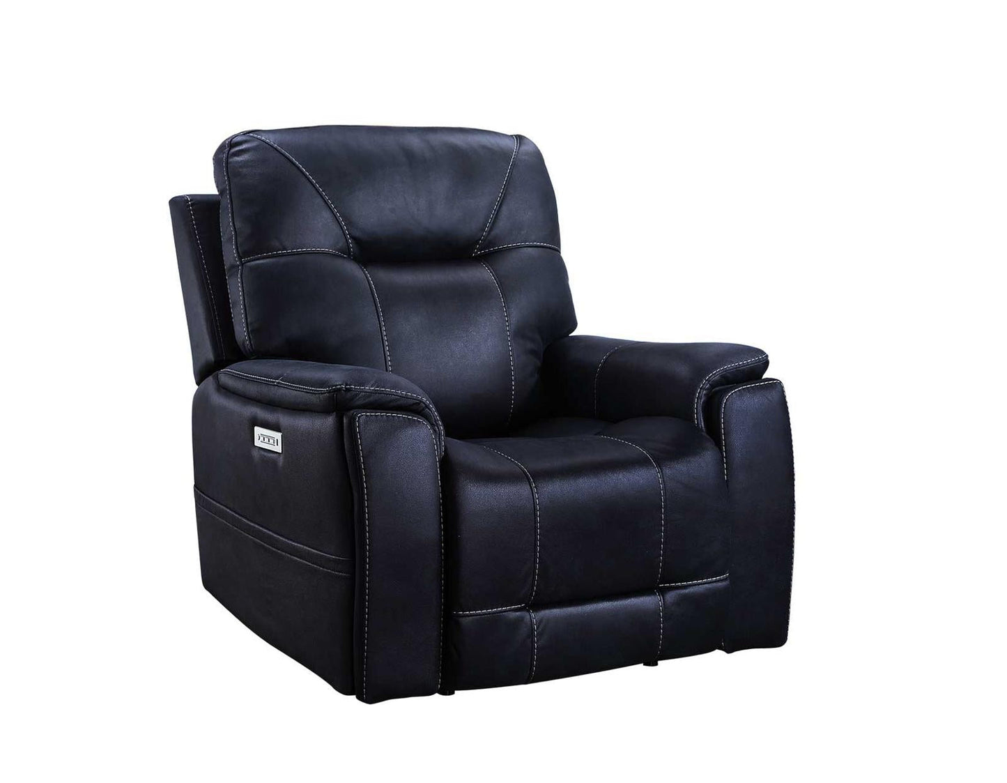 Steve Silver Lexington Triple-Power Media Recliner in Ocean Blue Steve Silver 2