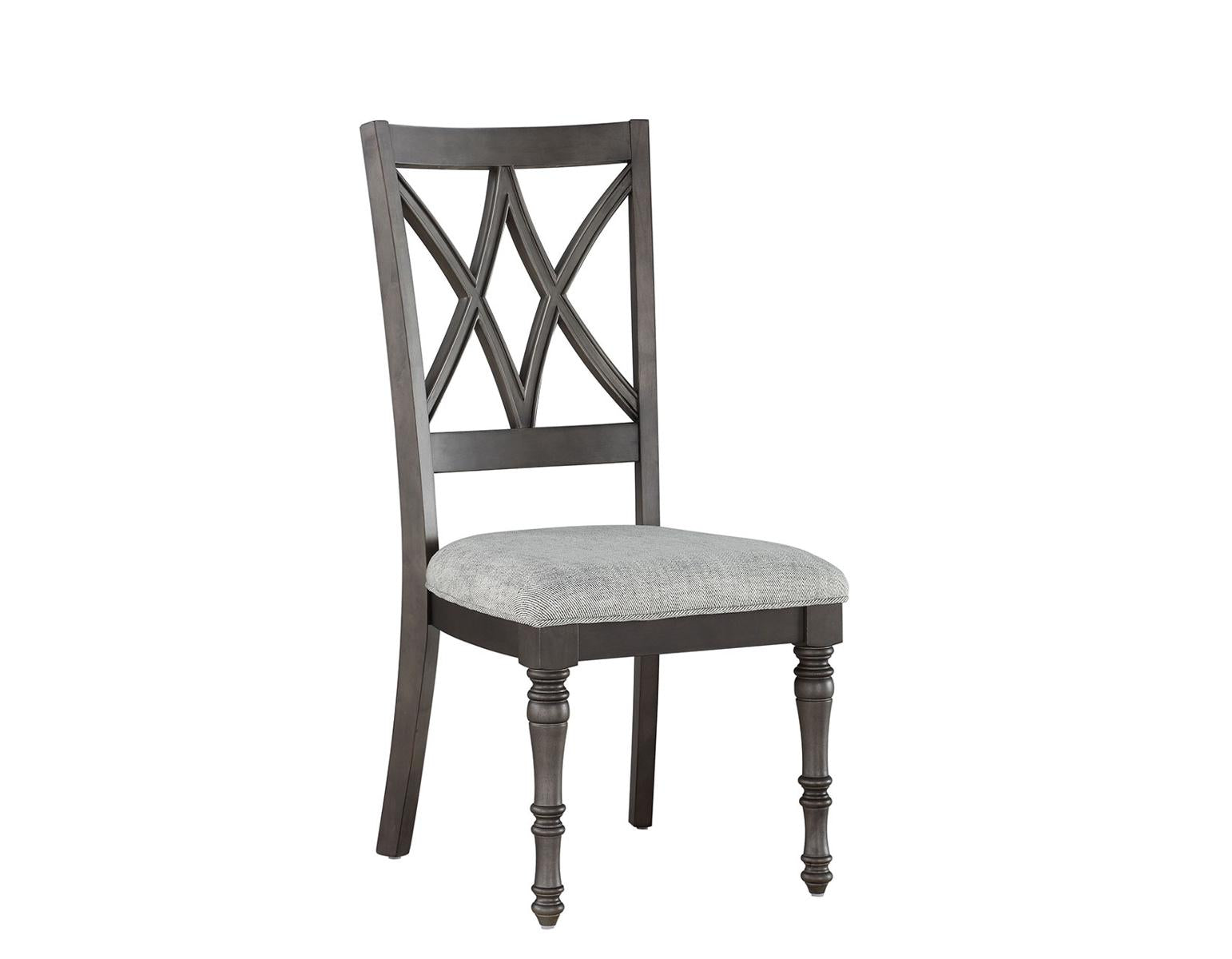 Steve Silver Linnett Side Chair in Slate Steve Silver 2