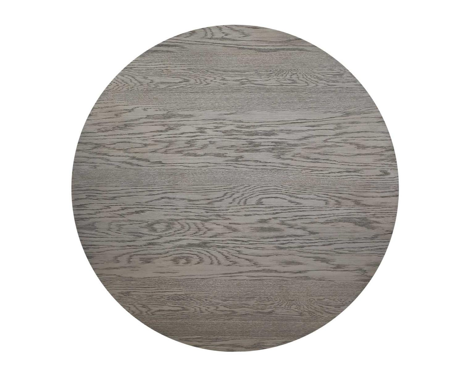 Steve Silver Molly Round Dining Table in Washed Grey Oak Steve Silver 2