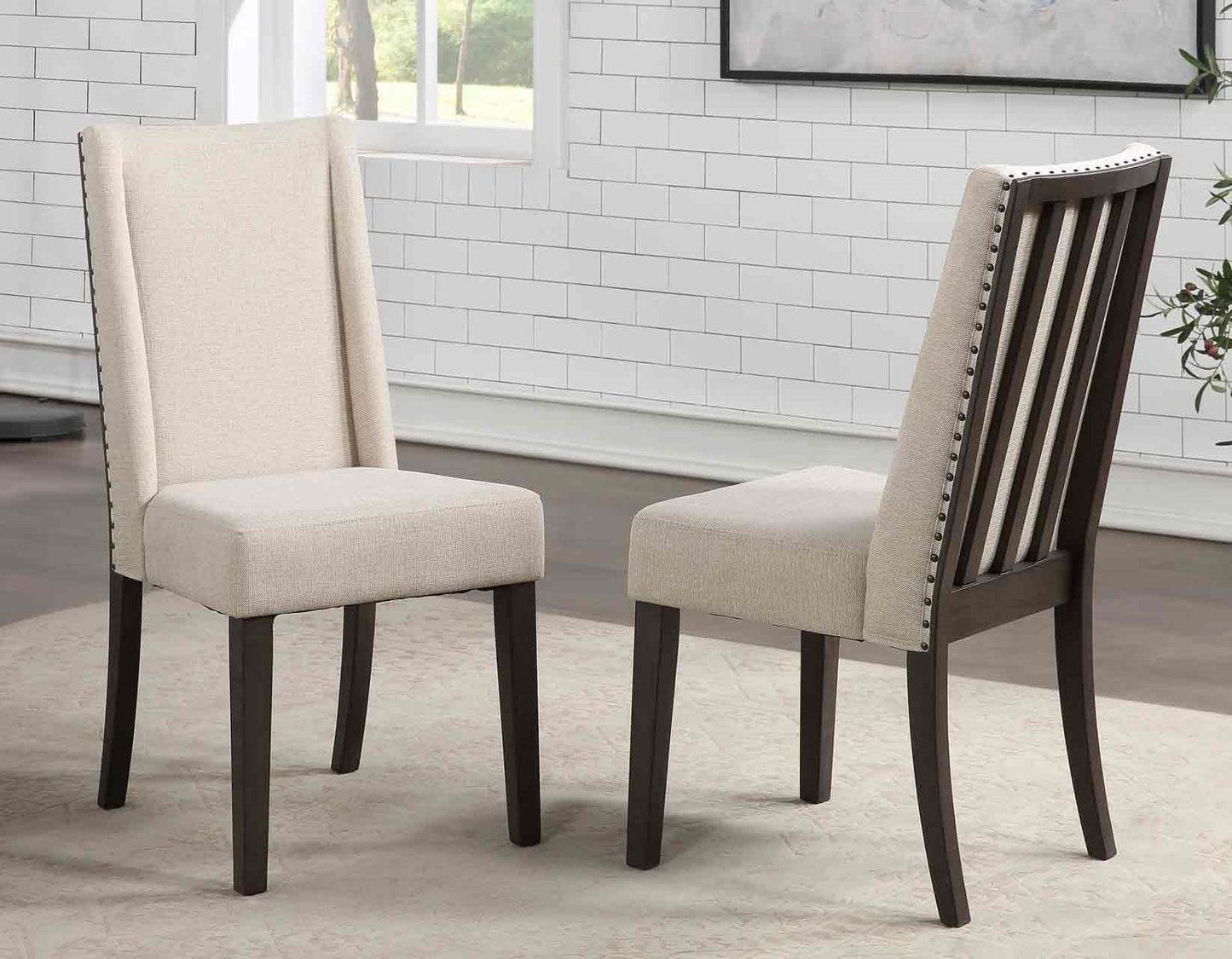 Steve Silver Napa Upholstered Side Chair in Dusky Cedar (Set of 2) Steve Silver 2