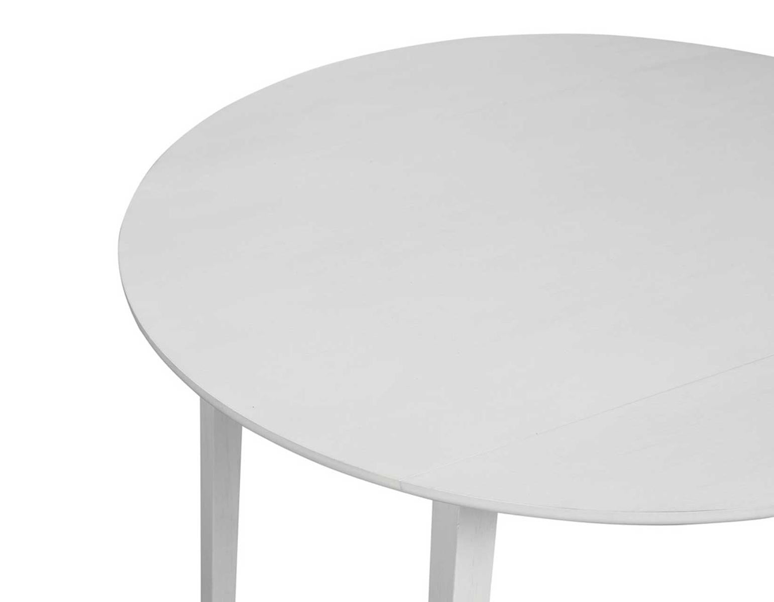 Steve Silver Naples Dining Table in Antiqued White Steve Silver 2