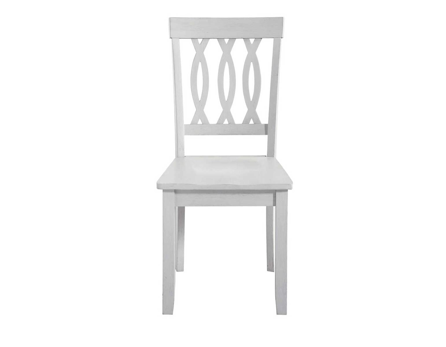 Steve Silver Naples Side Chair in Antiqued White (Set of 2) Steve Silver 2