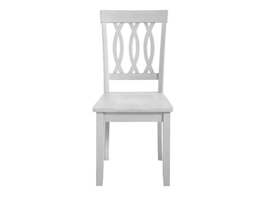 Steve Silver Naples Side Chair in Antiqued White (Set of 2) Steve Silver 2