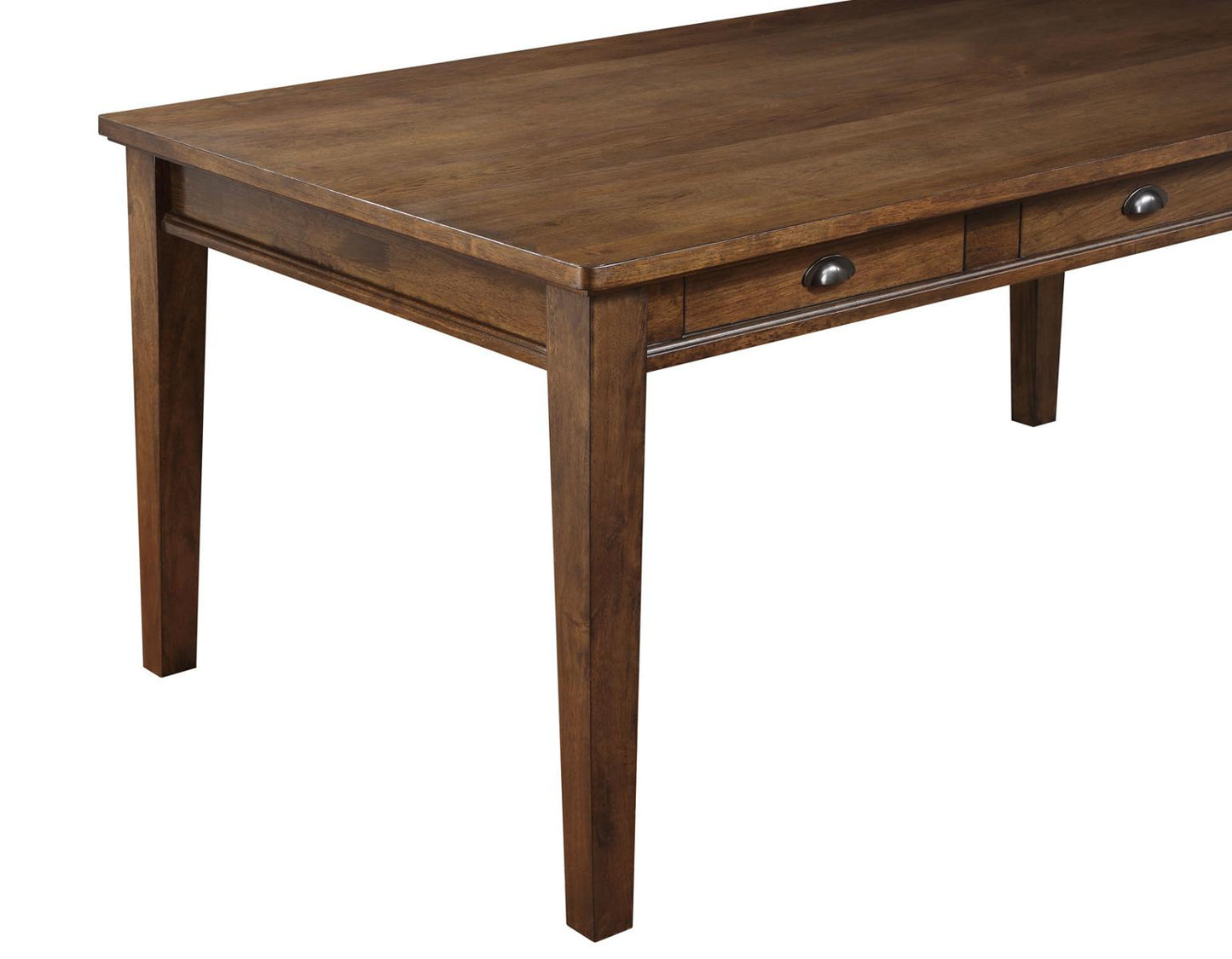 Steve Silver Ora 6 Drawer Dining Table in Hickory Steve Silver 2