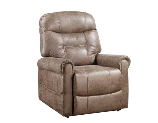 Steve Silver Ottawa Power Lift Chair with Heat and Massage in Camel Steve Silver 2