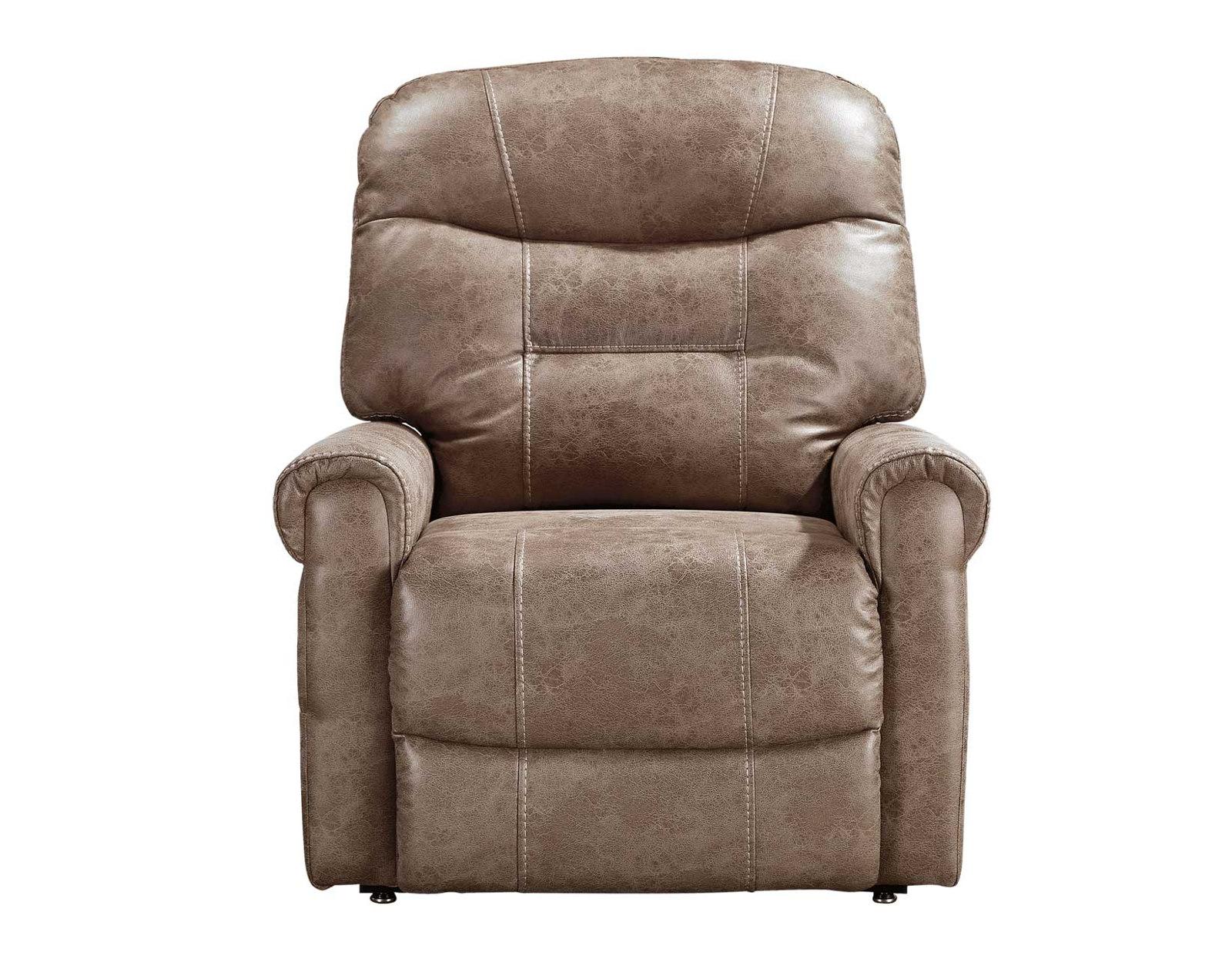 Steve Silver Ottawa Power Lift Chair with Heat and Massage in Camel Steve Silver 2