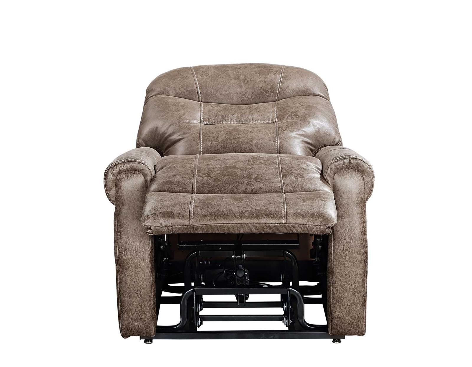 Steve Silver Ottawa Power Lift Chair with Heat and Massage in Camel Steve Silver 2