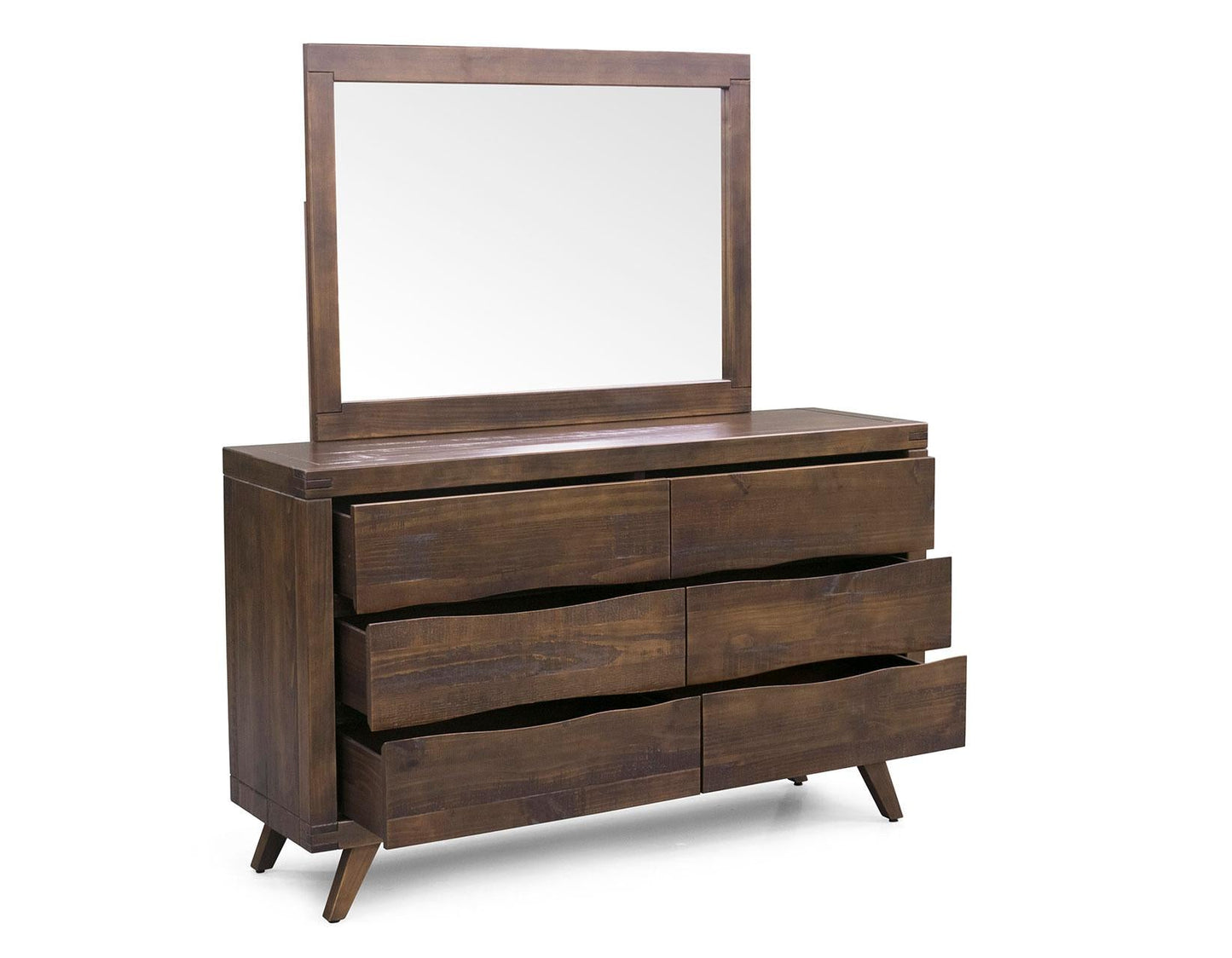 Steve Silver Pasco 6 Drawer Dresser in Cocoa Steve Silver 2