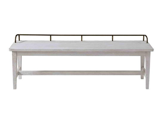 Steve Silver Pendleton Bench in Ivory Steve Silver 2