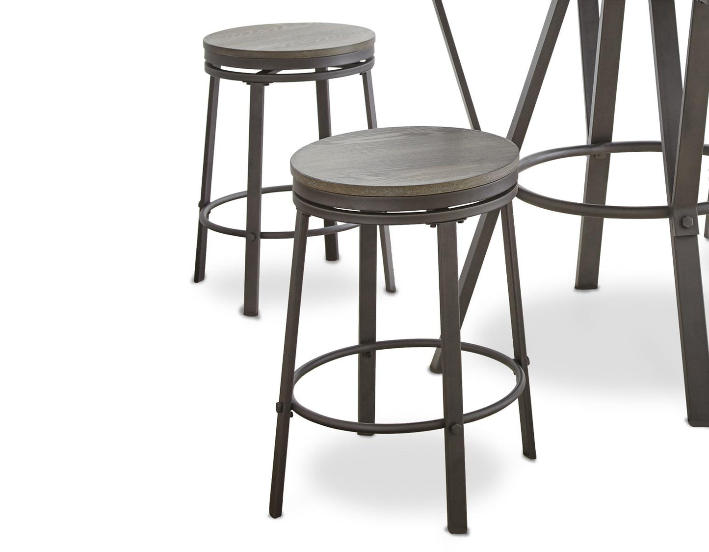 Steve Silver Portland Counter Stool in Gray (Set of 2) Steve Silver 2