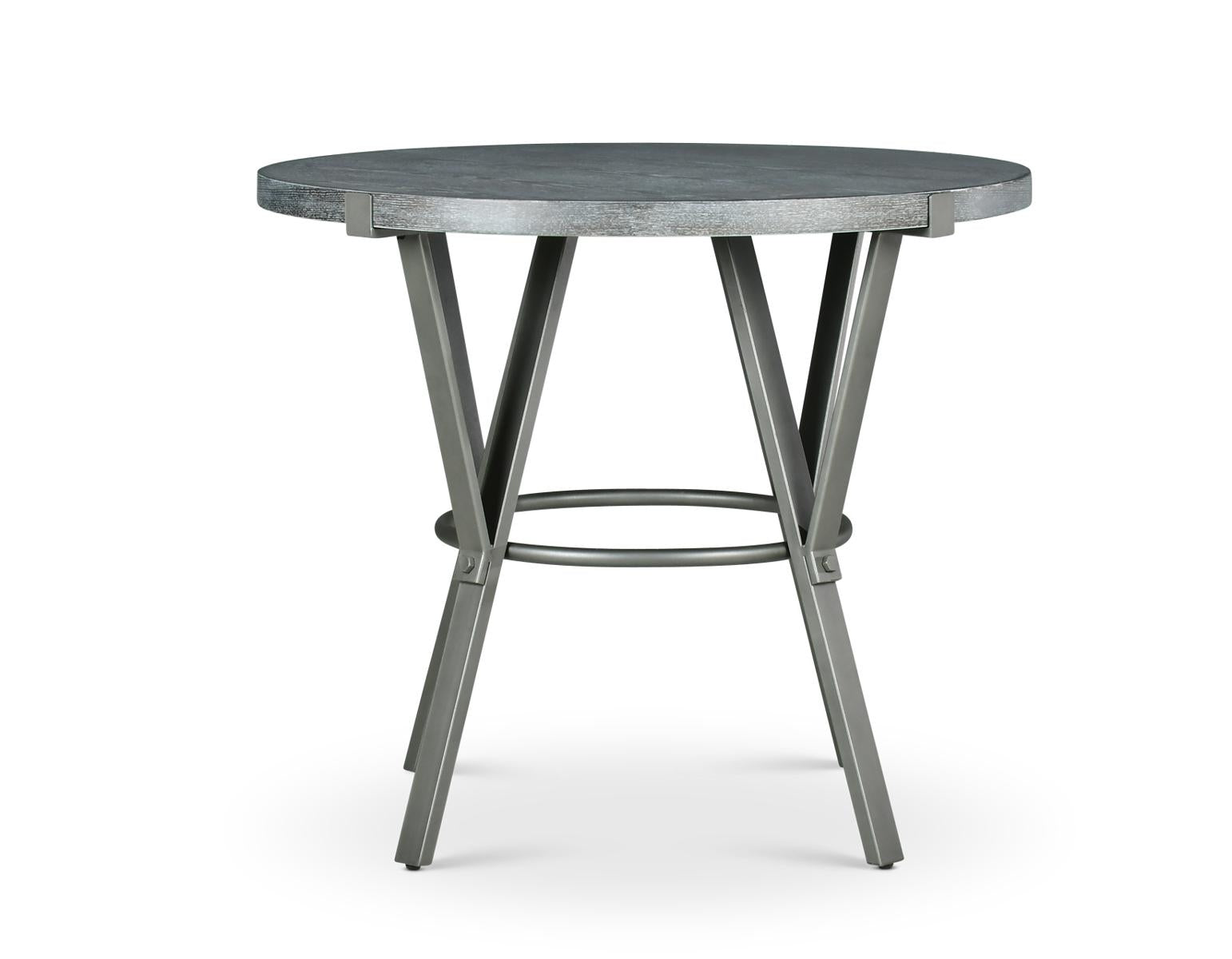 Steve Silver Portland Round Counter Table in Gray Steve Silver 2