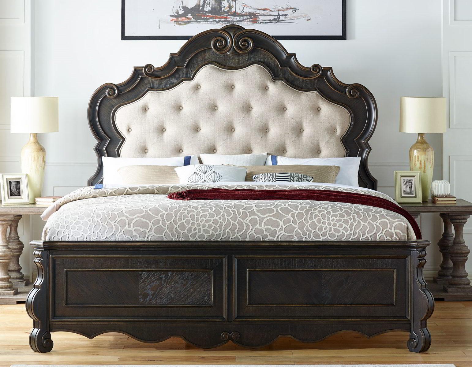 Steve Silver Rhapsody Queen Panel Bed in Molasses Steve Silver 2