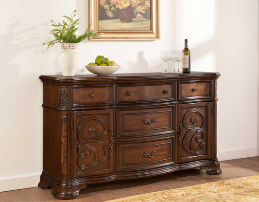 Steve Silver Royale Buffet in Brown Pecan Steve Silver 2