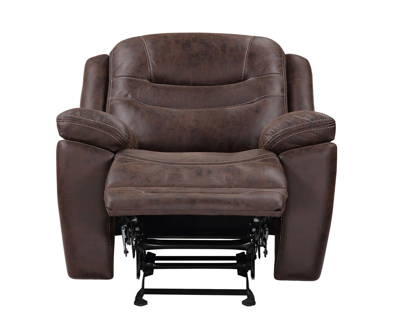 Steve Silver Stetson Manual Glider Recliner in Merlot Steve Silver 2