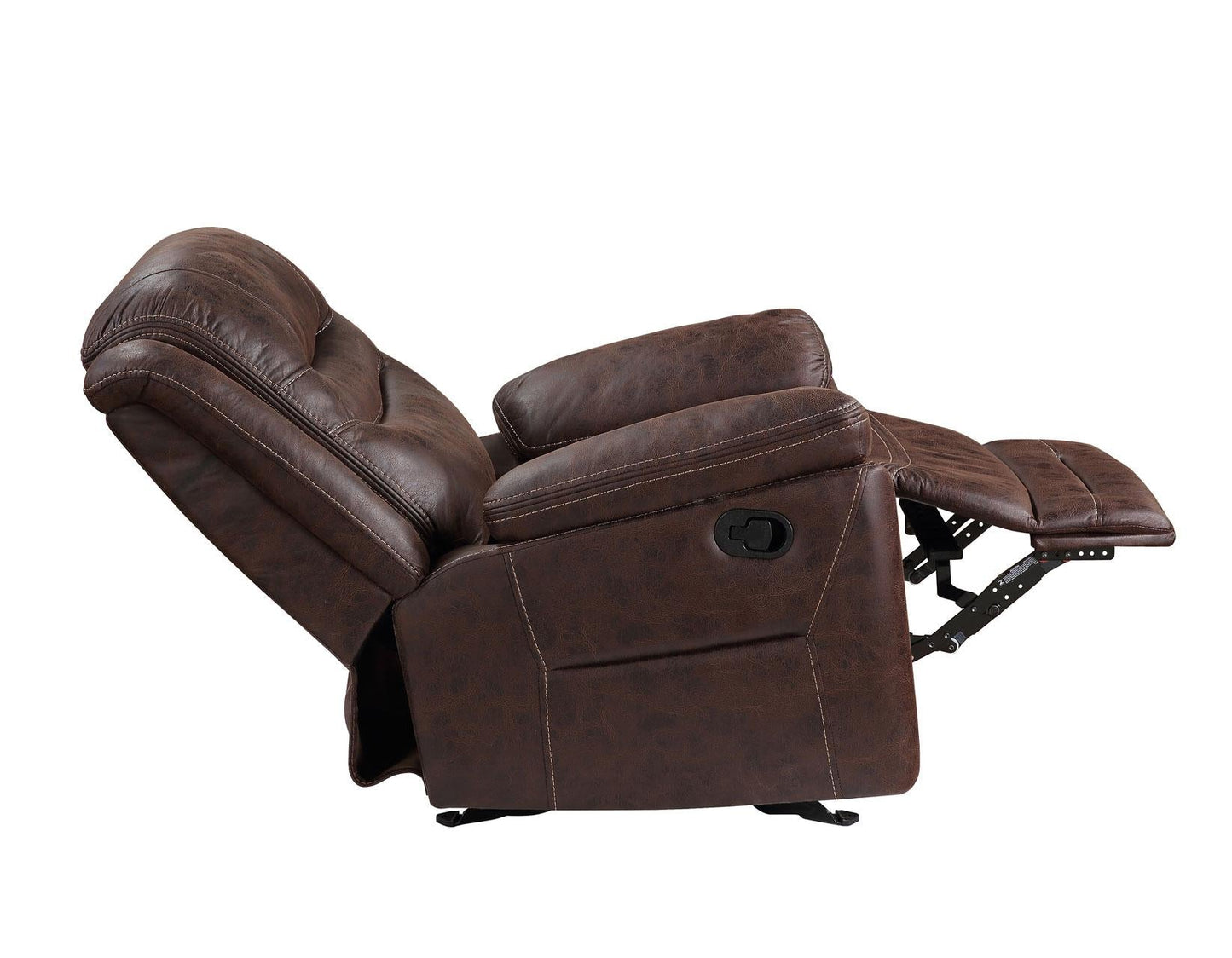 Steve Silver Stetson Manual Glider Recliner in Merlot Steve Silver 2