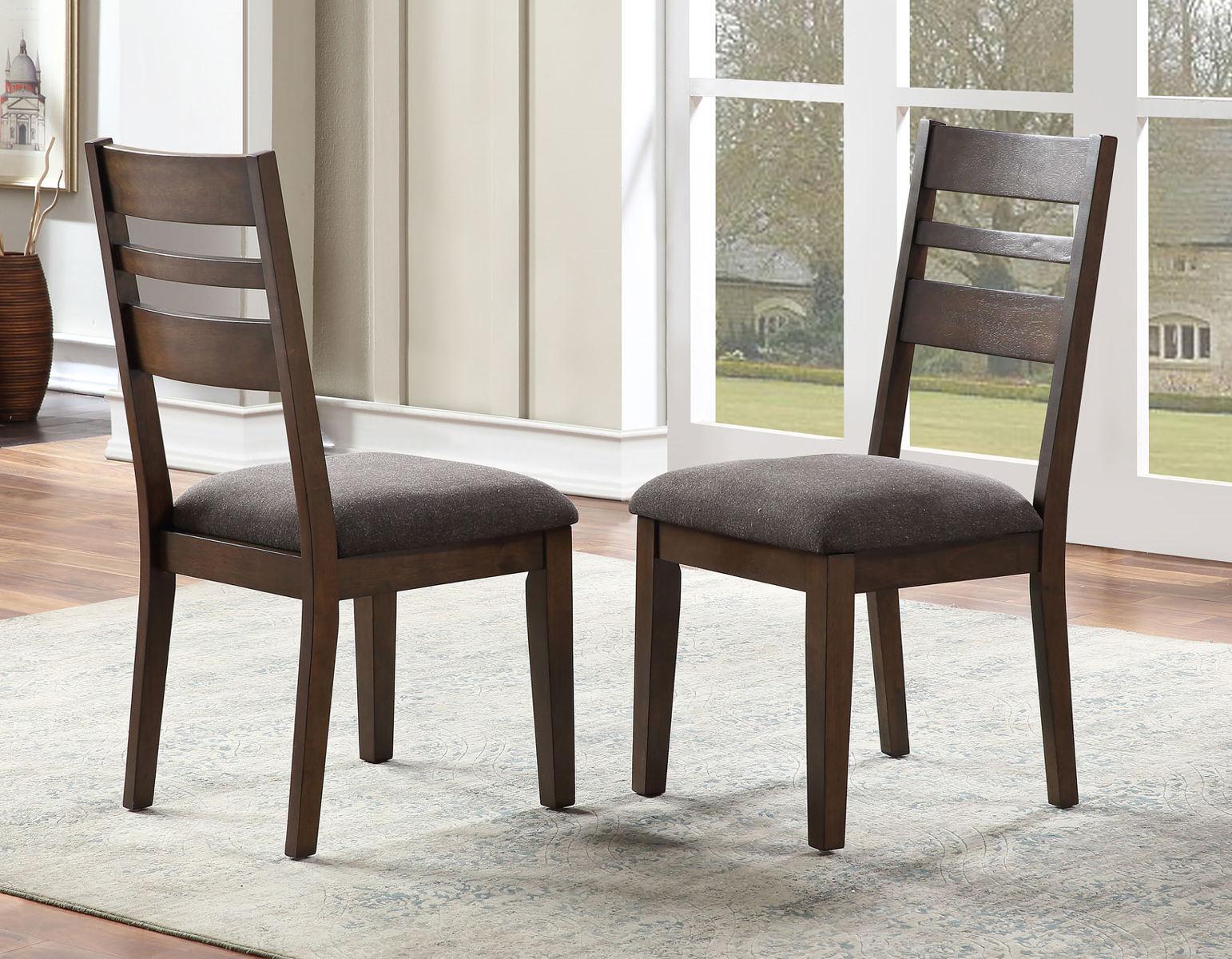 Steve Silver Stratford Side Chair in Walnut  (Set of 2) Steve Silver 2